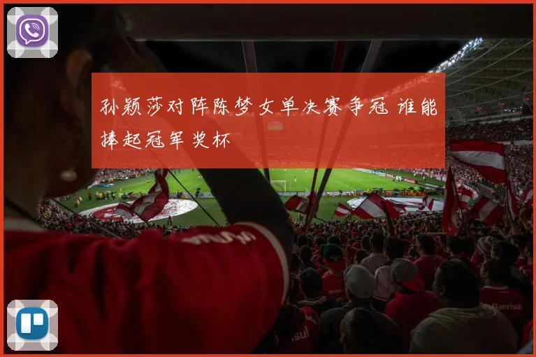 孙颖莎对阵陈梦女单决赛争冠 谁能捧起冠军奖杯